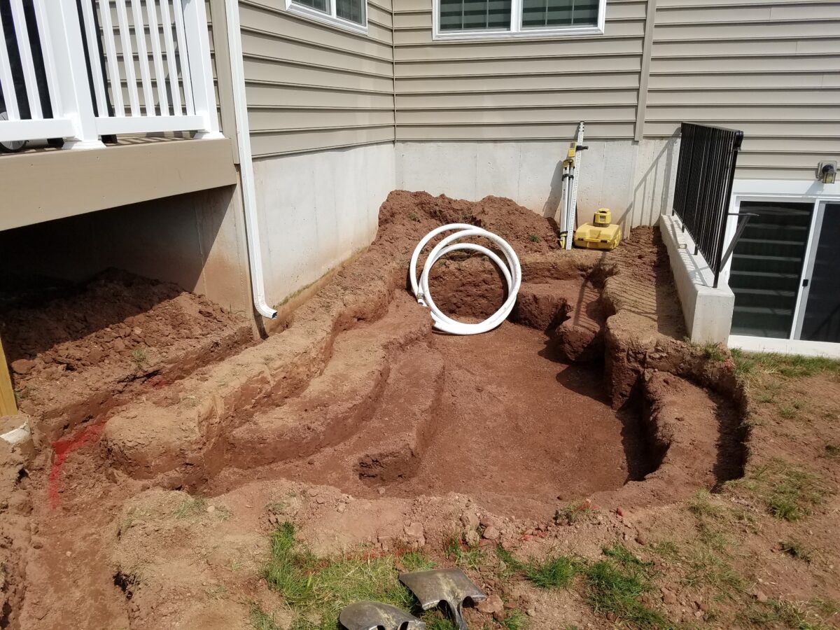 Water Garden Installation