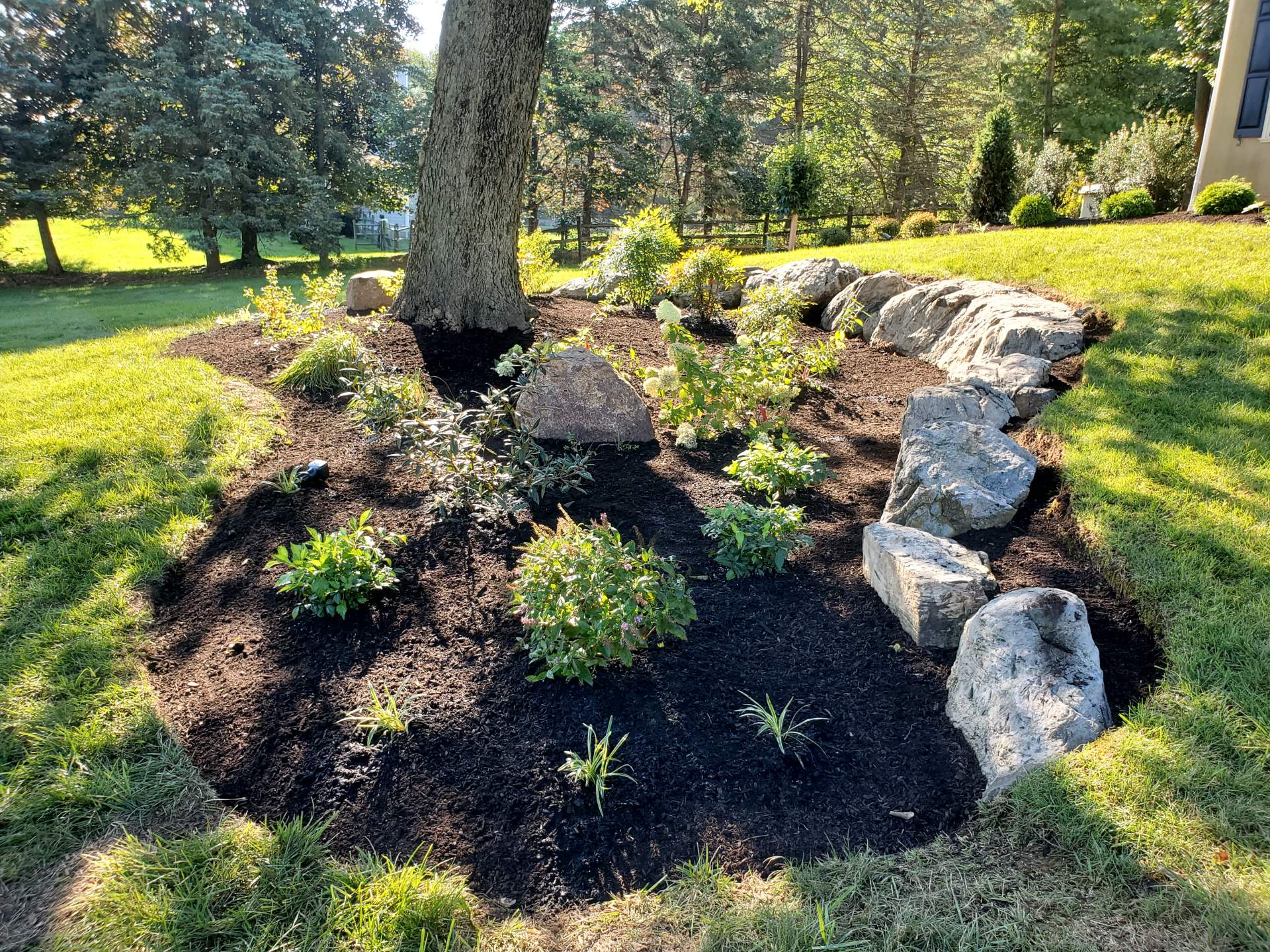 landscaping beds